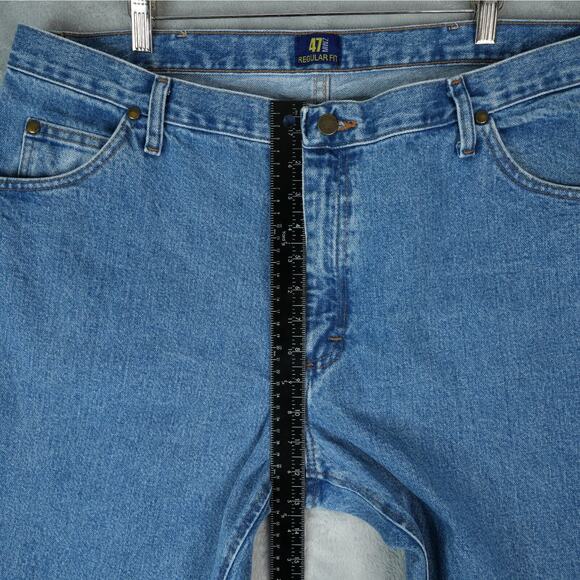 Wrangler Jeans Mens 40x30 Cowboy Cut Regular Fit Denim 47MWZSW Rodeo Work - Picture 9 of 10